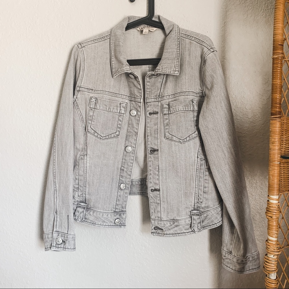 Gray Denim Jacket